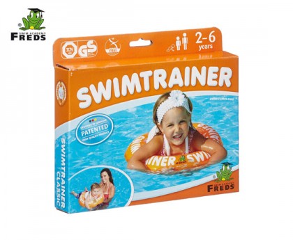 【1件包邮】 Freds Swimtrainer 德国婴儿腋下游泳圈 橙色（2-6岁适用）